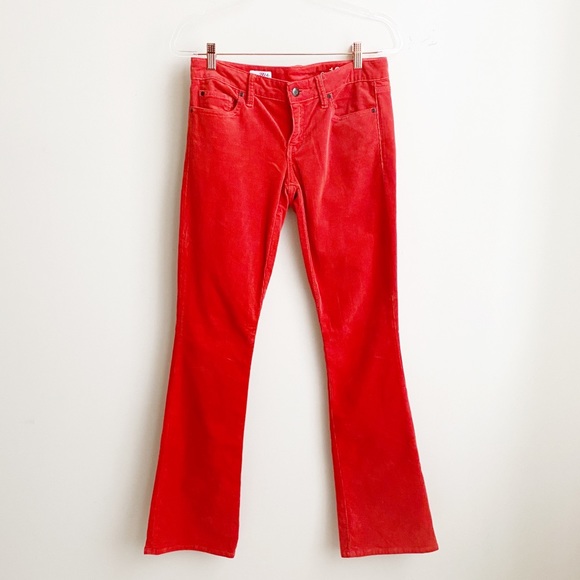 GAP Pants - Gap flare orange 1969 corduroy pants size …